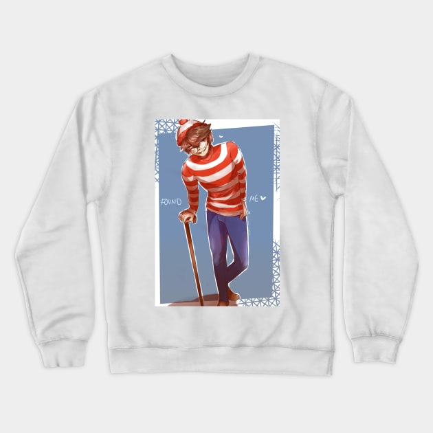 Waldo -Found Me Crewneck Sweatshirt by JinxPiperXD